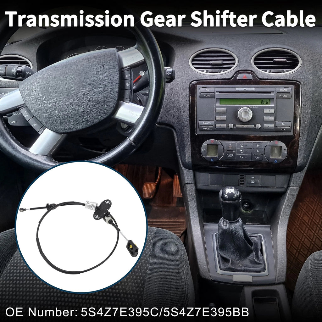 Automatic Transmission Gear Shifter Cable for Ford Focus (2005–2007) No. 5S4Z7E395C