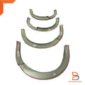 4" Matte Black Fender Flares for Ford Everest UB SUV (2022-2024)