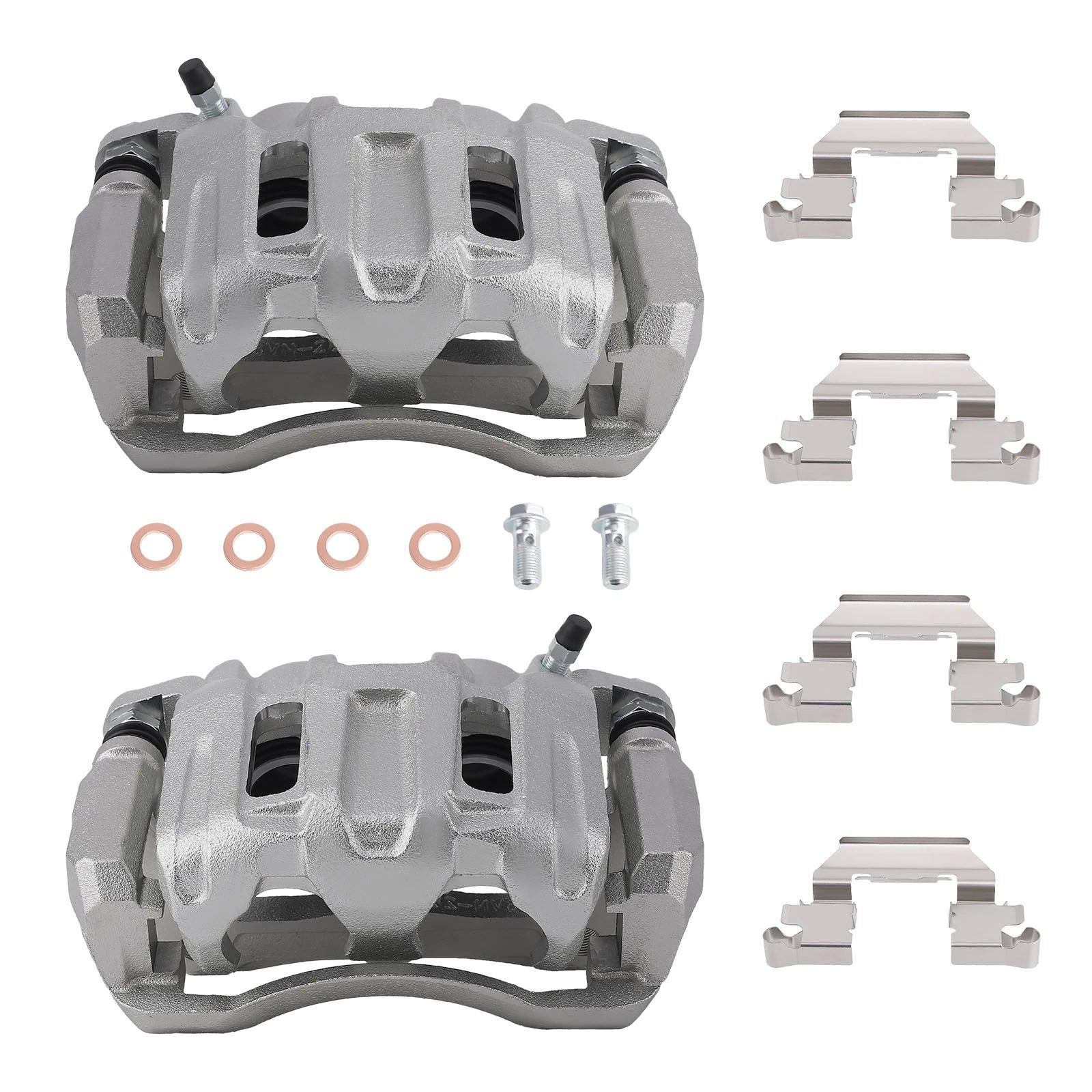 Front Pair (2) Brake Caliper w/Bracket for Acura RDX (2007–2012) 19-B2959 19-B2958