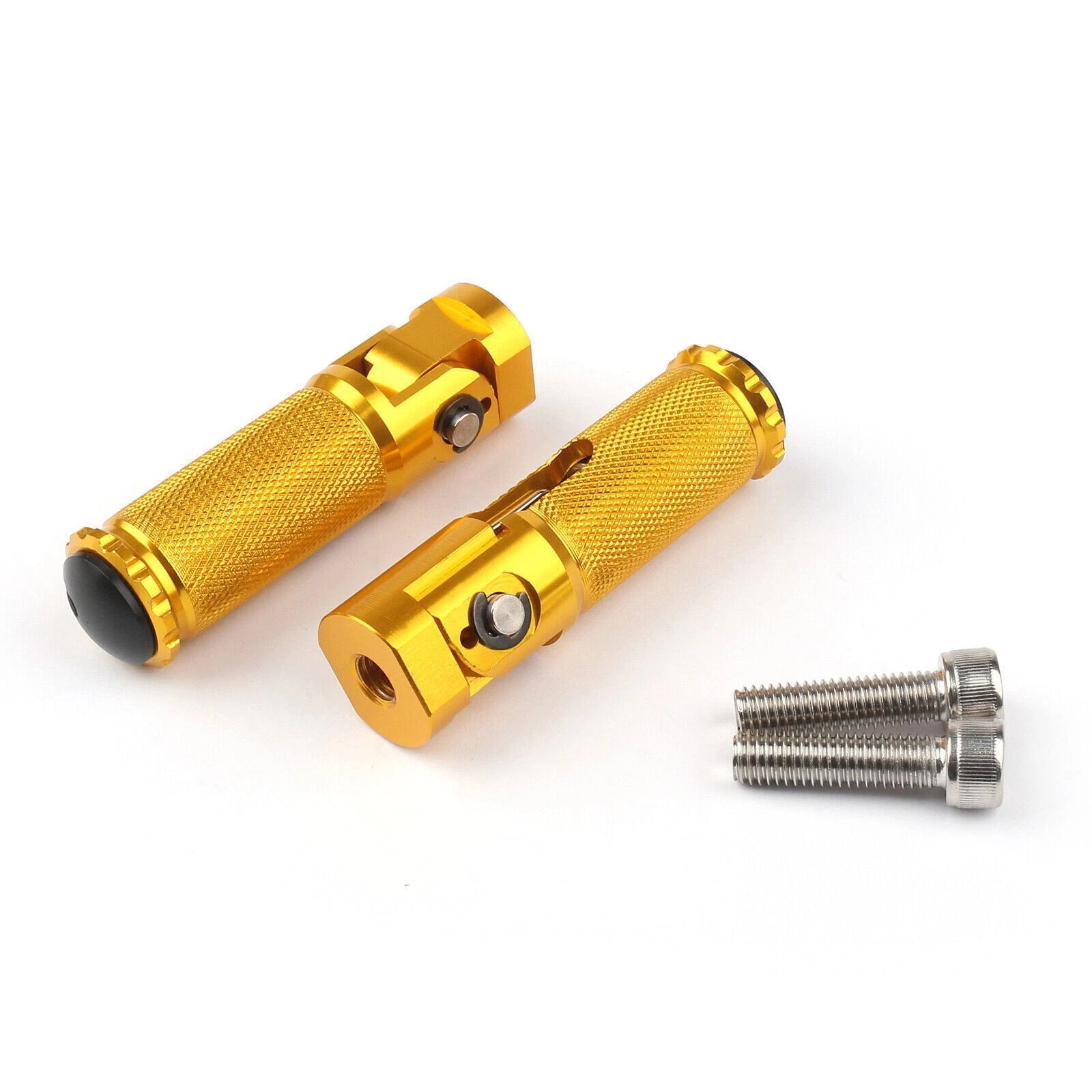 CNC Folding Foot Pegs Rear Set for Universal Motorcycle (Fits )