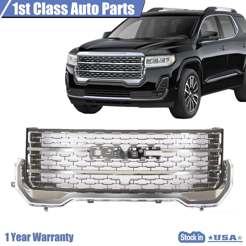 Chrome Front Upper Grille for GMC Acadia (2020–2022)