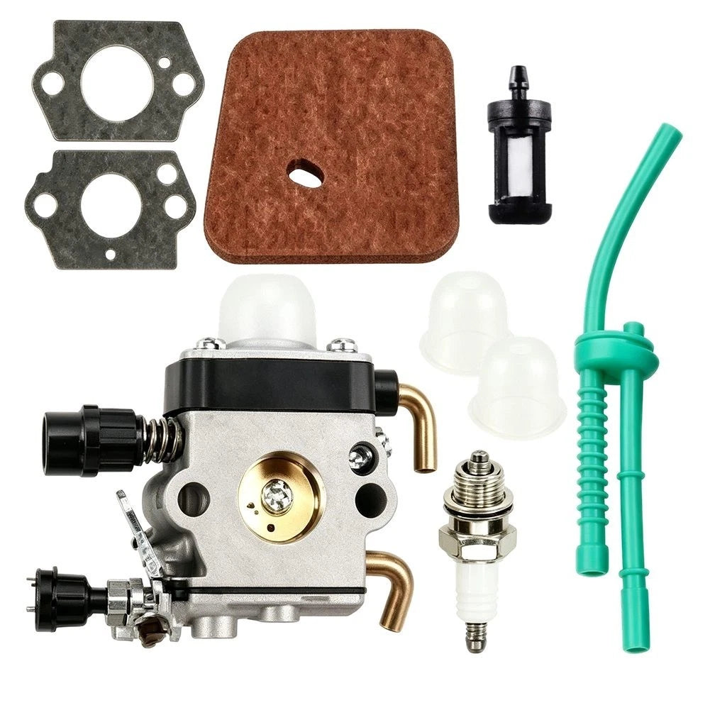 Fuel Filter and Carburetor Kit for FS45 FS38 FS55 FS46 (Compatible)