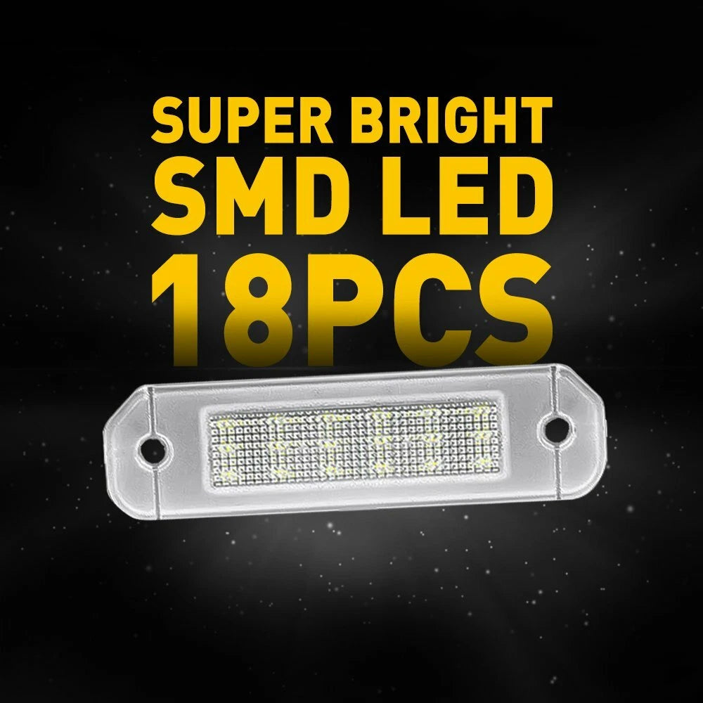 AUXITO LED License Plate Lamp for Honda Civic 2 Door Coupe (1992–2000)