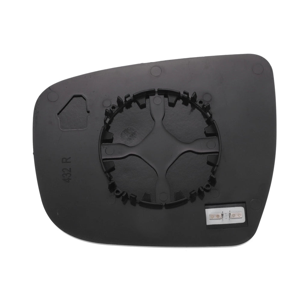 Right Side Heated White Mirror Glass for Nissan Rogue Pathfinder 