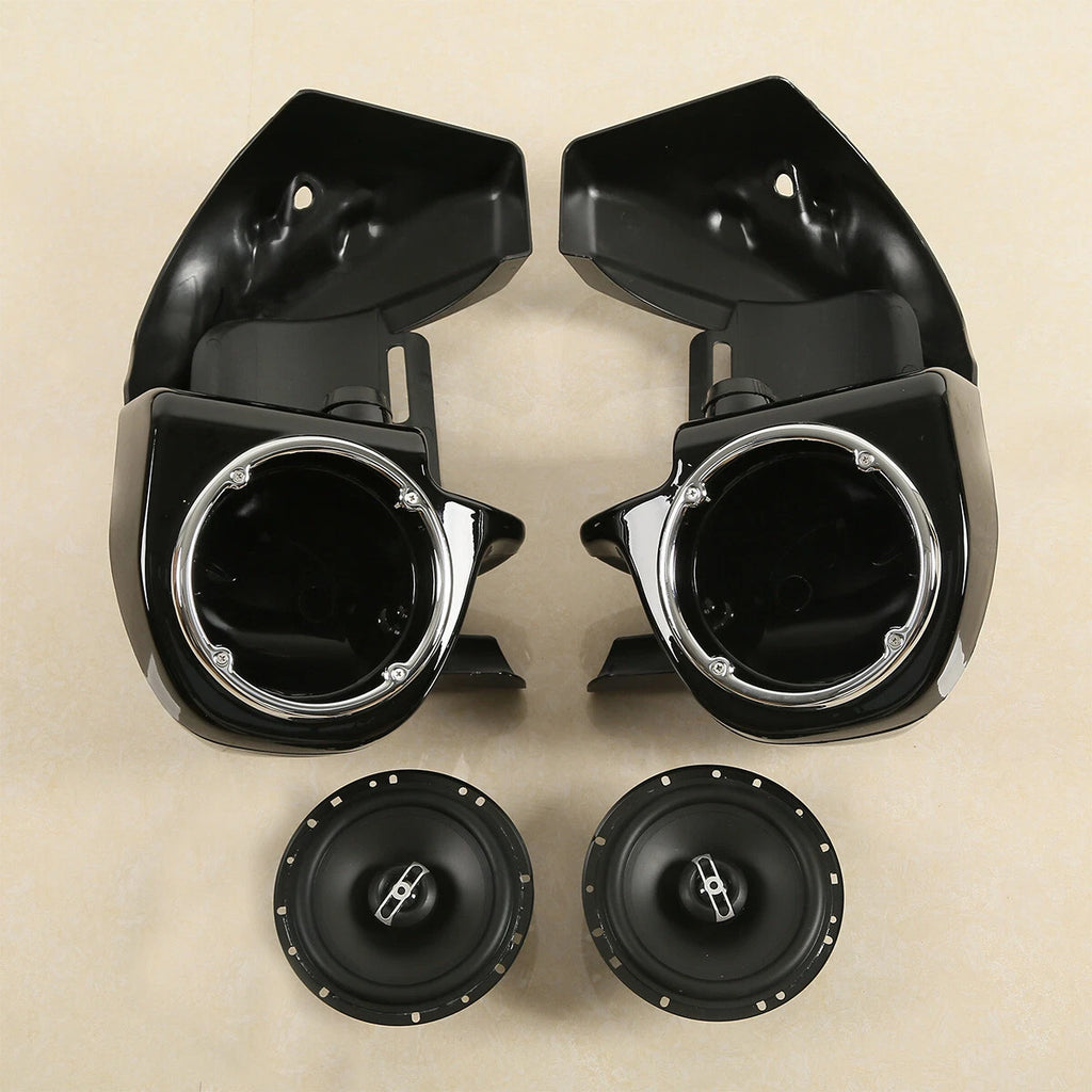Lower Vented Fairings Speakers for Harley Road King Glide (2009–2013)
