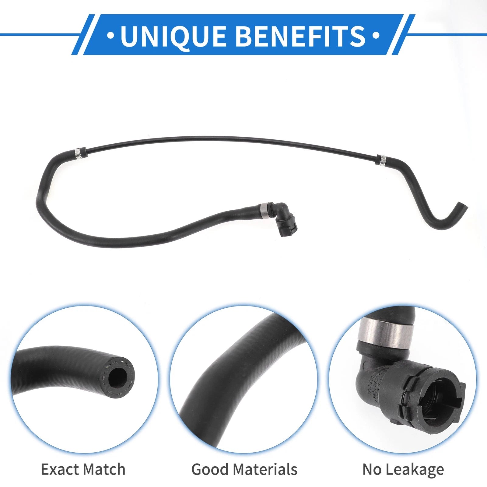 Heater Hose for BMW 750i 750Li (2006–2008) No. 17127534527