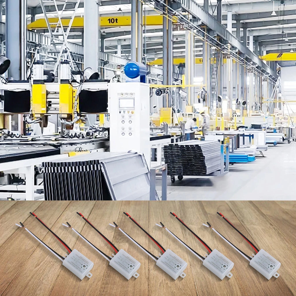 Voice Operated Automatic Light Control Switch for Integrated LED Lights