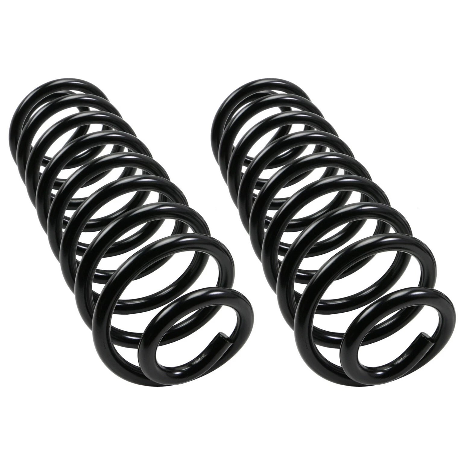 Set of 2 Moog 81049 Rear Coil Springs for Buick Chevy GMC Isuzu Oldsmobile