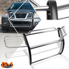 Bumper Brush Grille Guard Protector Chrome for Titan A60/Armada WA60 (2005–2015)
