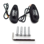 LED Signal Mirror Block Off Base Plate for Suzuki GSXR 600 750 (2001–2004)