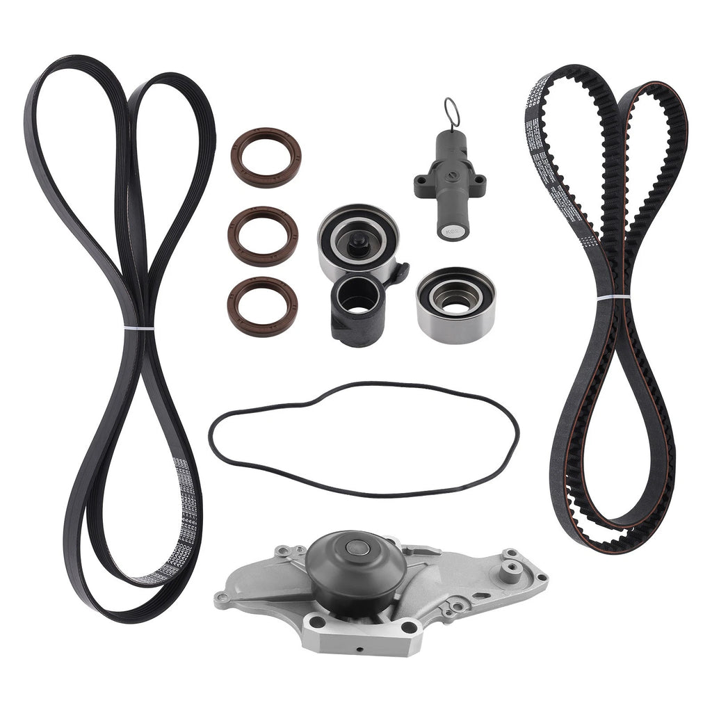 Timing Belt Kit with Water Pump for Acura MDX Accord Pilot Odyssey (2002–2010)