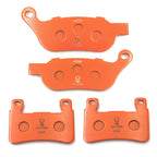 Brake Pads FA296 FA458 for Harley FLSTF/FLSTFB Fat Boy LO FXSB (2015-2019)