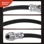 2X Front Brake Hydraulic Hose for Mercedes-Benz E250 E350 (2014-2016)