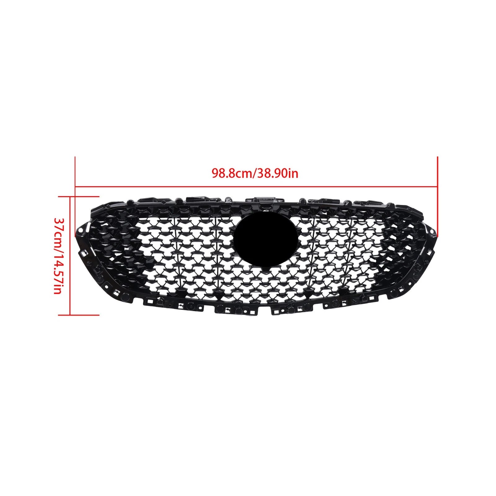 Front Center Grille & LH/RH Trim for Mazda CX-30 (2020–2023)