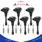 6X Ignition Coils for Infiniti G25, Nissan Maxima 3.5 V6 (2007–2015)