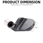 Set of 2 Air Box to Carburetor Rubber Intake Boots for Yamaha YFZ450 (2004–2009)