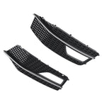 Pair Fog Light Grille Cover for Audi A4 (2013–2016) 8K0807681L