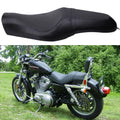 Black Driver Passenger Seat for Harley XL883N 883C 883L XL1200N 1200C (2004-2023)