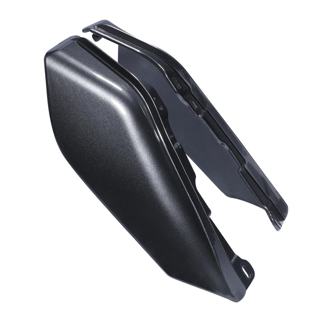 Mid Frame Deflectors for Harley Touring (2009–2023) Black Geometric Fade