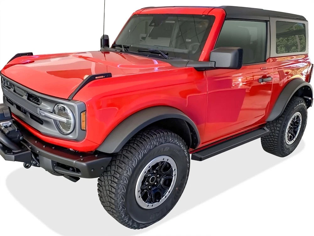 Running Boards for Ford Bronco (2021-2026) - Black Style