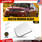 Heated Power Adjust Driver Side Mirror Glass for MB C Class W204 (2007–2015)