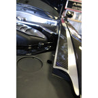 Brushed Fender Caps with Yellow LED for Dodge Challenger (2008–2019)