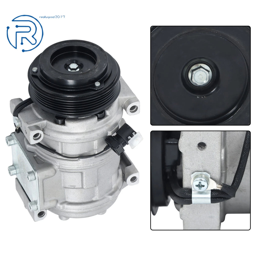 AC Compressor with Clutch for BMW 3 Series 5 Series (1990–2006)