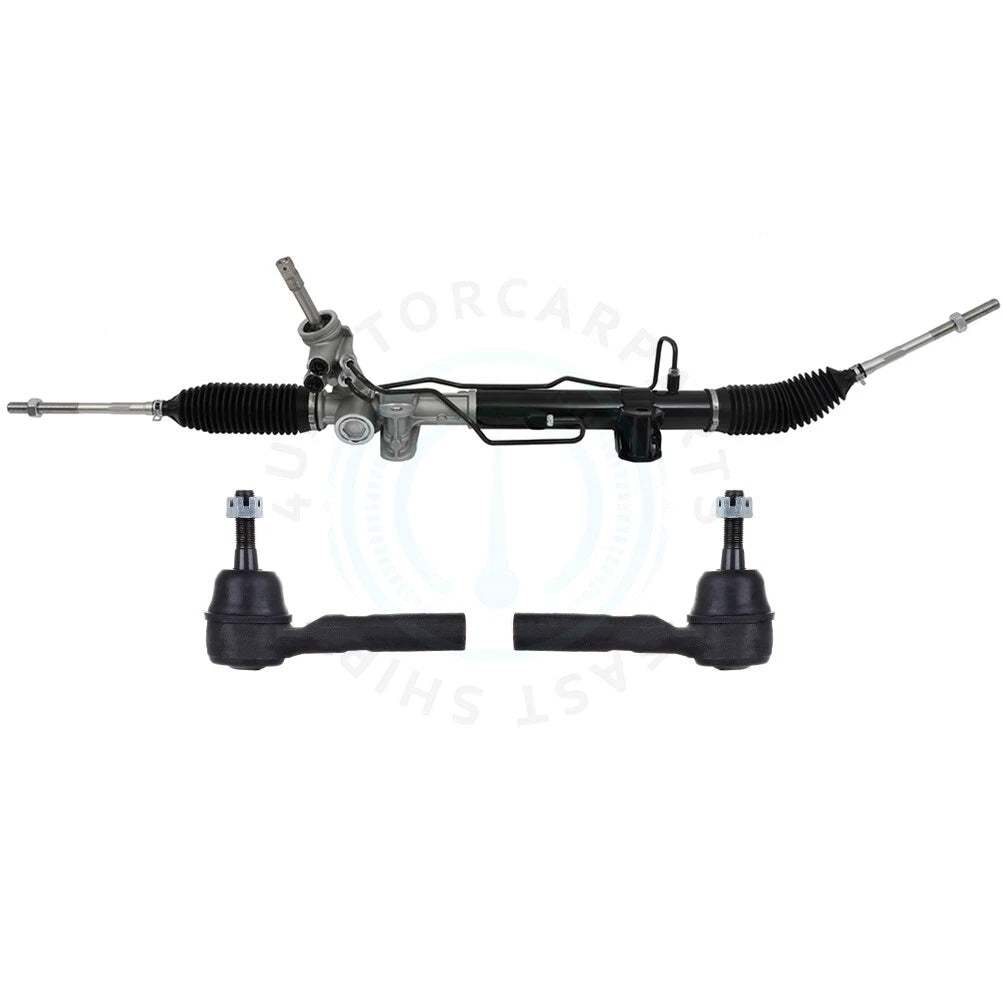 Set of 3 Outer Tie Rod Ends for Dodge Caliber FWD (2007–2012)