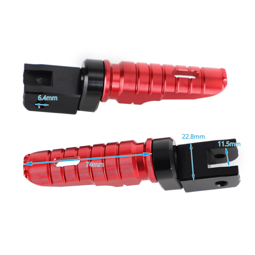 Front Footrests Foot Pegs for MV Agusta Brutale 675 800 1000 F3 675 800 F4/R