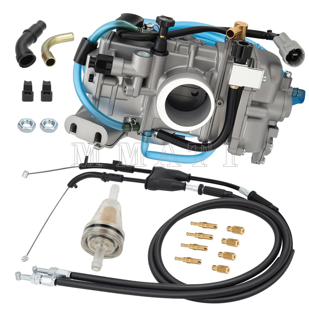 Carburetor & Throttle Cable for Kawasaki KX250F (2005) & Suzuki RMZ250 (2004–2006)