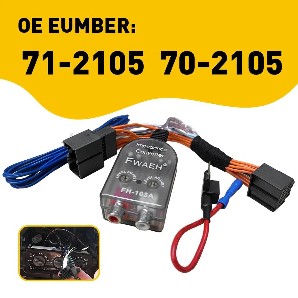 Metra 71-2105 Harness for Buick/Cadillac/Chevy/GMC (2006–2012)