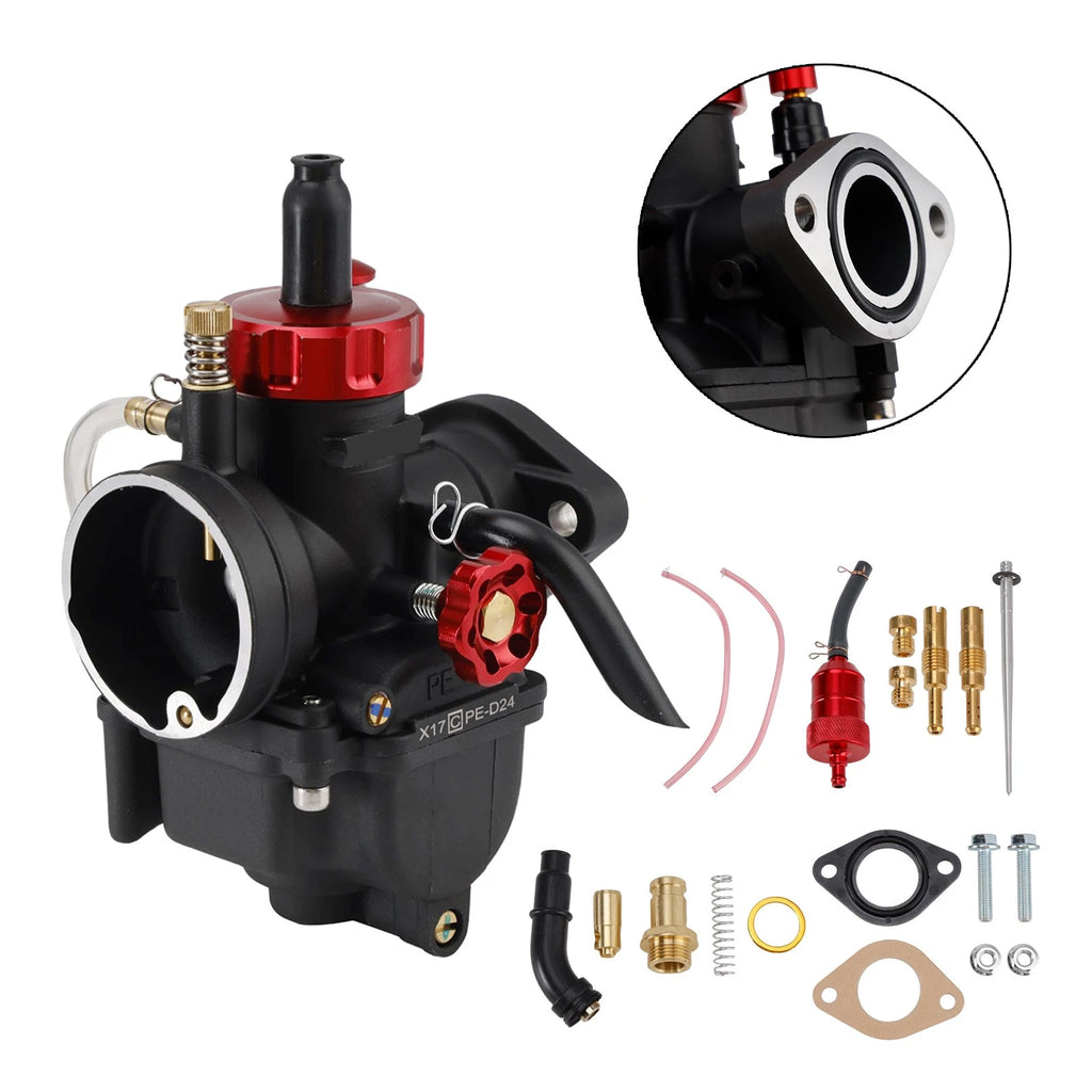 24mm Carburetor for 140cc-150cc ATV Dirt Bike Go Karts