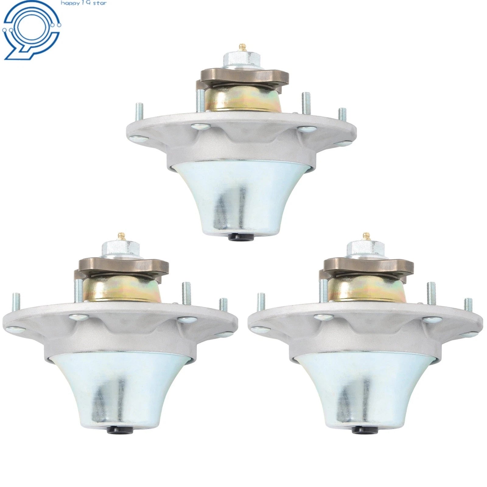Spindle Assembly Set of 3 for John Deere 48" 54" 60" 72"