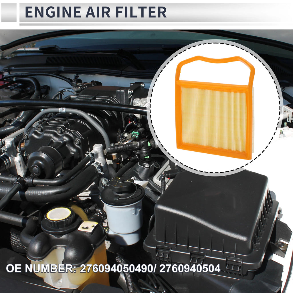 Engine Air Filter No. 276094050490 for Mercedes-Benz S450 (2018)
