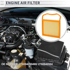 Engine Air Filter No. 276094050490 for Mercedes-Benz S450 (2018)