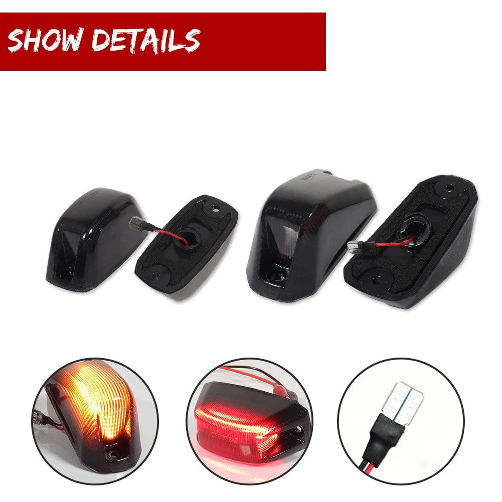 LED Smoked Lens Top Clearance Marker Lights for Ram ProMaster 1500 (2014–2023)