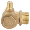 Air Compressor Check Valve for Male Threaded Applications (0.8in x 0.7in x 0.4in)