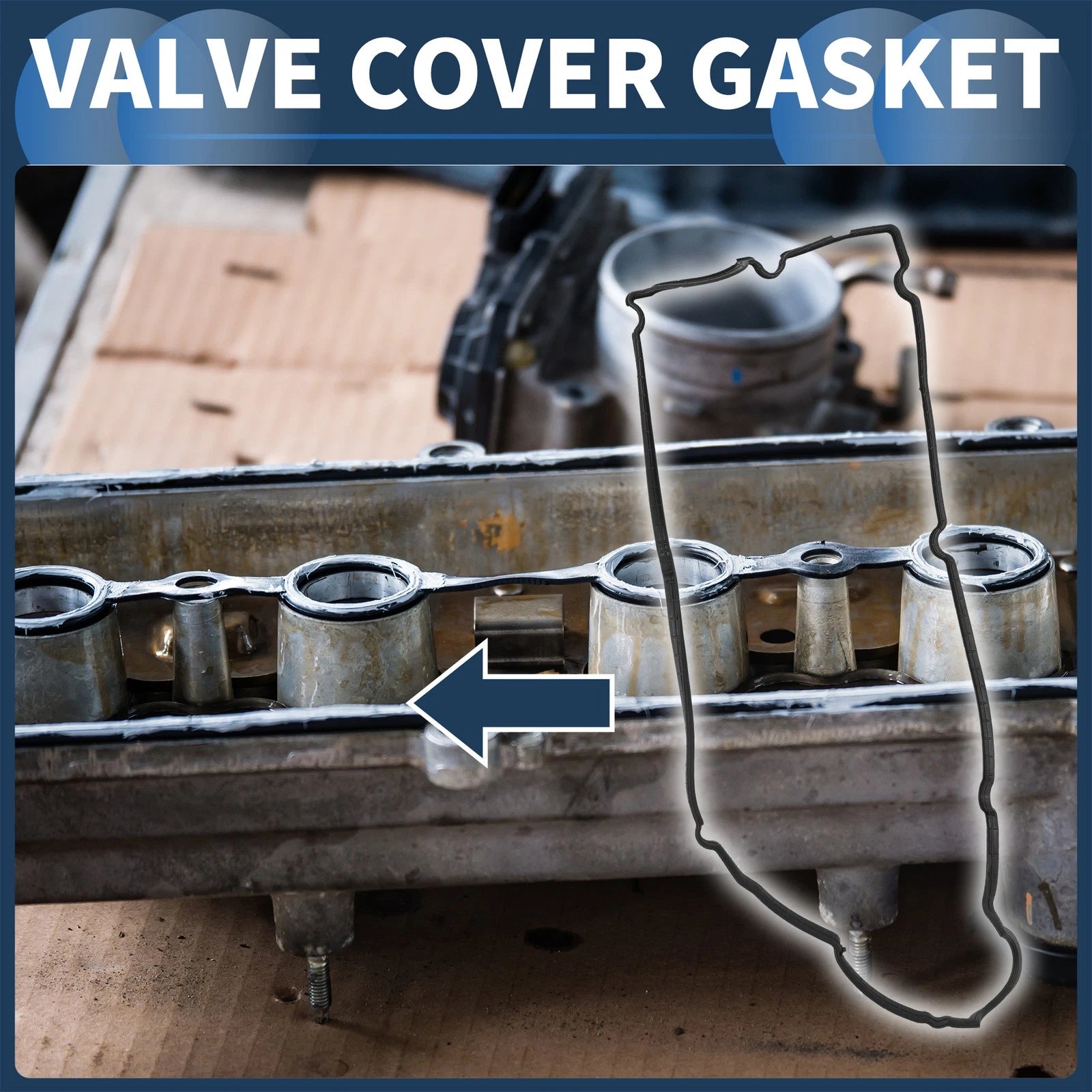 Valve Cover Gasket No. 2244126100 for Hyundai Accent Blue Verna (2007–2012)