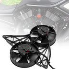 Cooling Radiator Fan for Harley V-Rod VRSC VRSCB VRSCD VRSCDX (2002–2017)