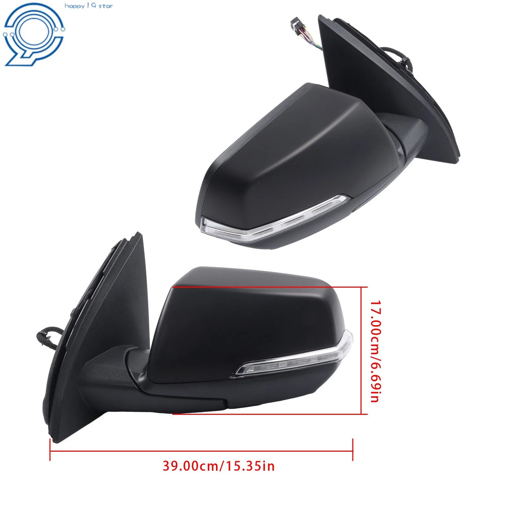 Set of 2 Heated Mirrors for GMC Acadia (2020–2024)
