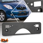Front Bumper License Plate Tag Mounting Bracket for Toyota Yaris (2009–2011)
