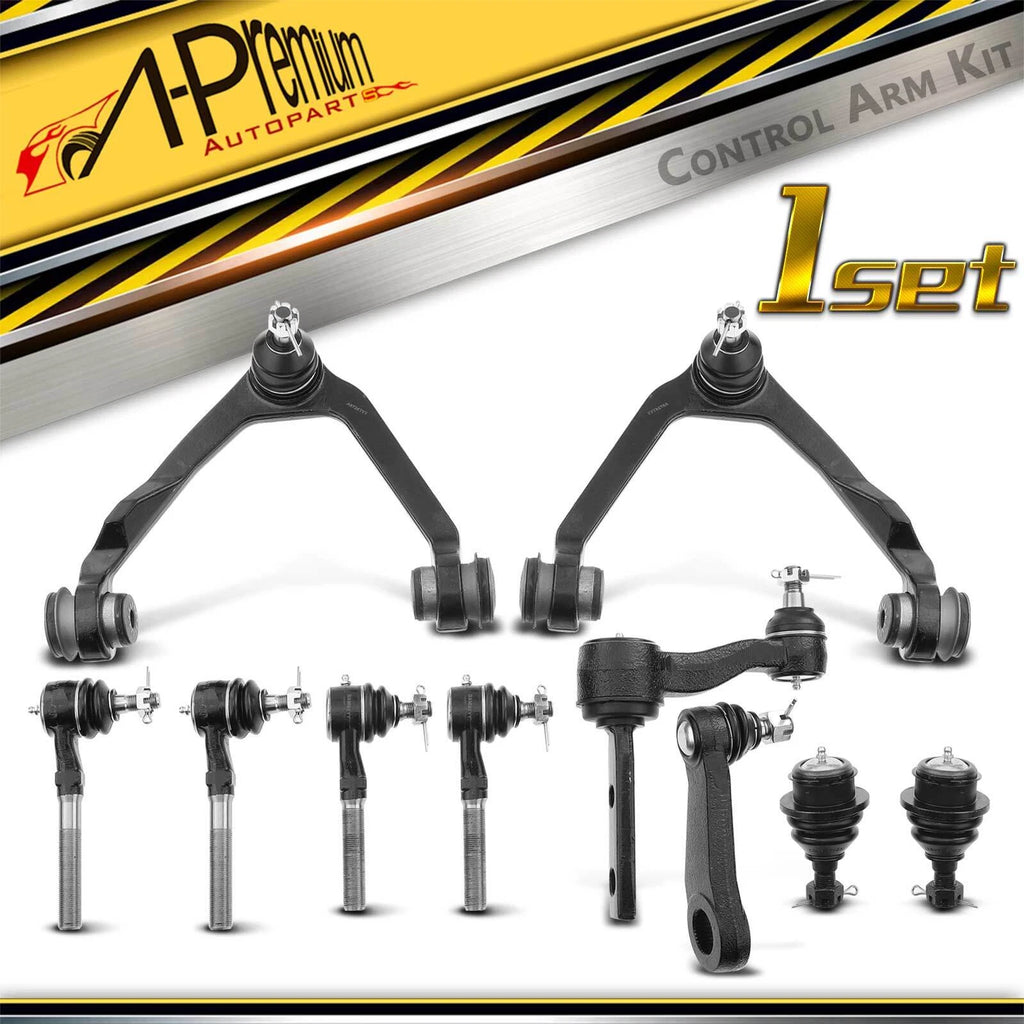 10x Front Control Arm Tie Rod Ends for Ford F-150 (1997–2003)