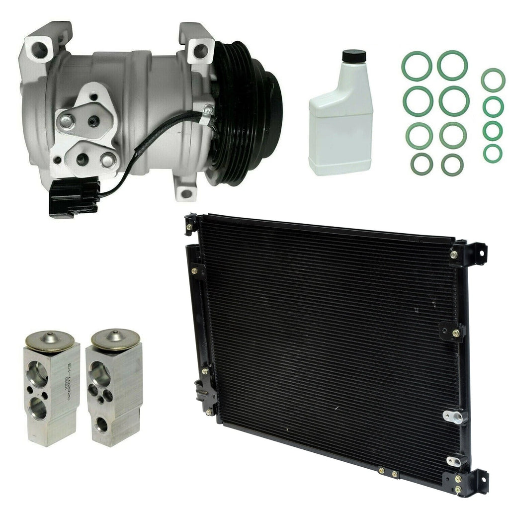 AC Compressor Kit Replacement With Condenser for Toyota Camry (2002–2006)