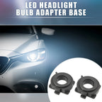 H7 LED Headlight Bulb Holder Socket for Mazda 3 5 6 MX-5 CX-5 CX-7 (2010–2023)