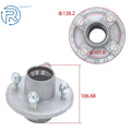Boat Trailer Hub Assembly for 2000 lbs (1" or 1-1/16" Bearings)
