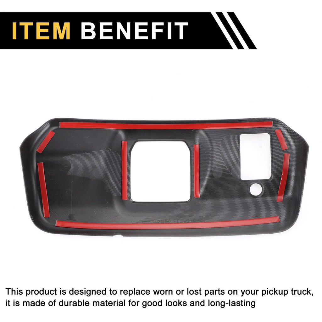 Inner Rearview Mirror Bracket Panel Cover Trim for Ford F-150 (2021–2024)
