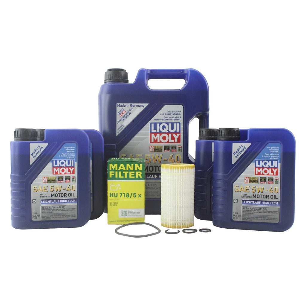 Oil Change Kit for Mercedes CLS550 (2007–2011) - 9L Liqui Moly 5W40