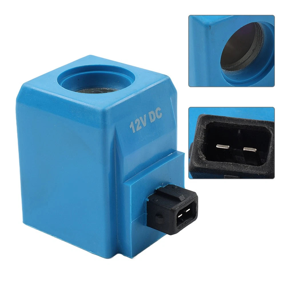 Solenoid Coil Flat Pin for 477/00824, 02/124661, 25/221054, 25/103001 (12V)