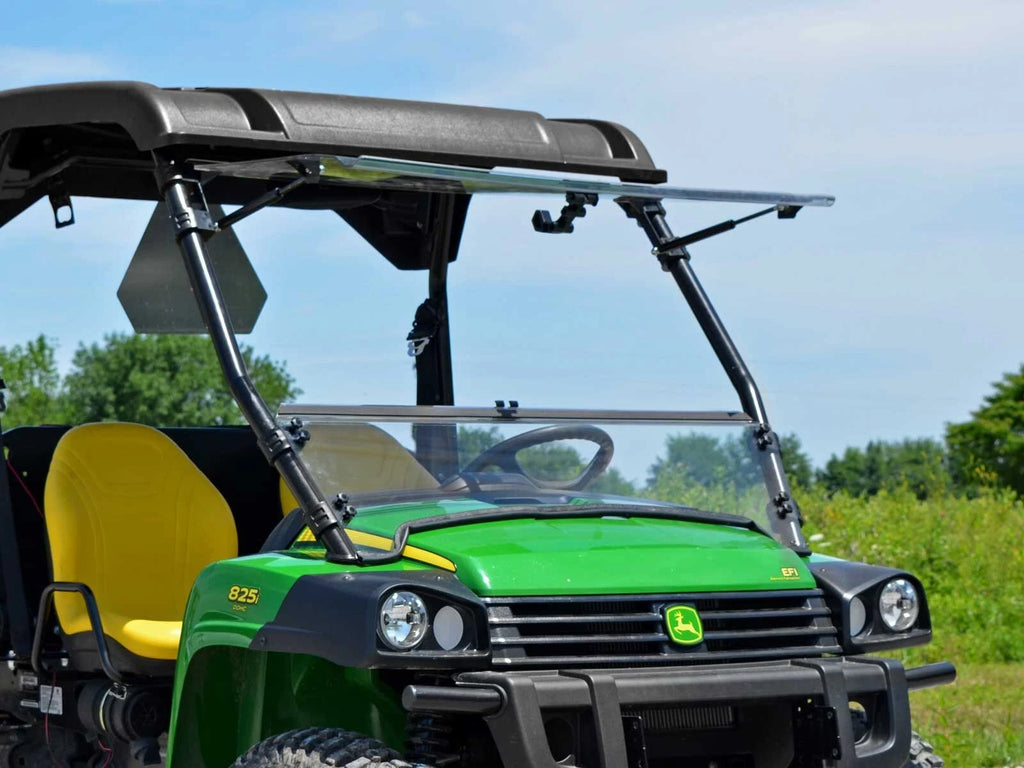 Scratch Resistant Flip Windshield for John Deere Gator (See Fitment)