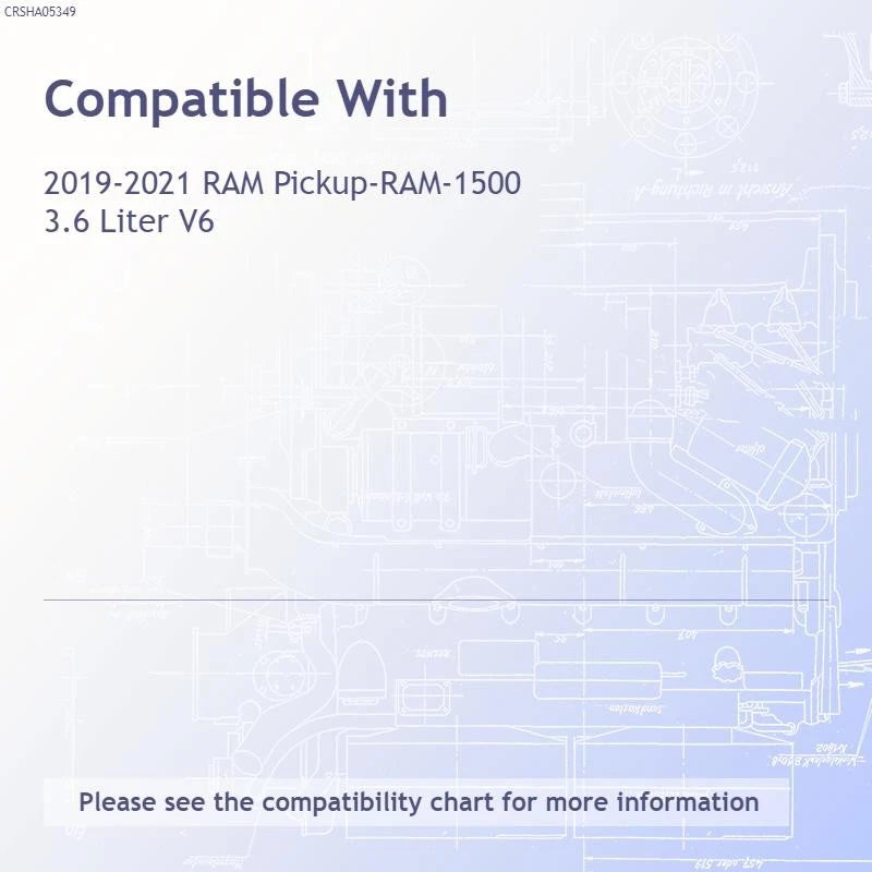 Replacement Radiator for RAM 1500 Pickup (2019–2021)